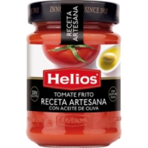 HELIOS tomate frito receta artesana con aceite de oliva fras