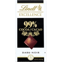 Hipercor  LINDT EXCELLENCE chocolate negro 99% cacao tableta 50 g