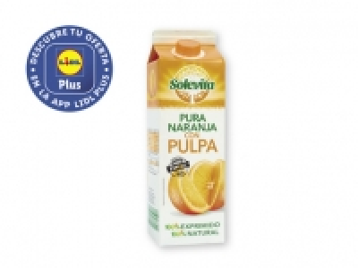 Solevita® Zumo de naranja exprimido con pulpa 0.95 €