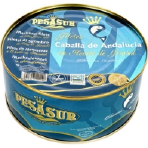 PESASUR filetes de caballa IGP de Andalucía en aceite de gir 10.10 €