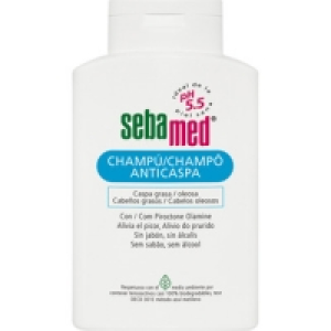 Hipercor  SEBAMED champú dermatológico anticaspa para cabellos grasos 