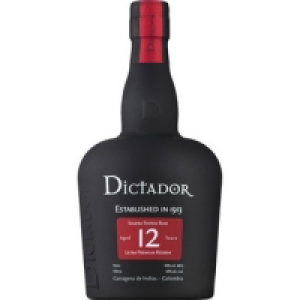 DICTADOR ron Ultra Premiun reserva 12 años de Colombia botel