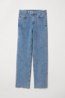 HM   Straight High Ankle Jeans