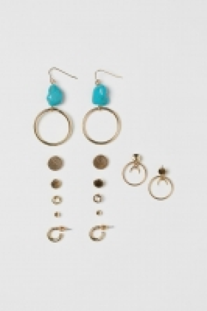  7 pares de pendientes 4.99 €