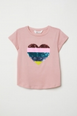 HM   Top de lentejuelas reversibles