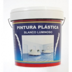 PINTURA PLÁSTICA BLANCO LUMINOSO EXTRA 14 L