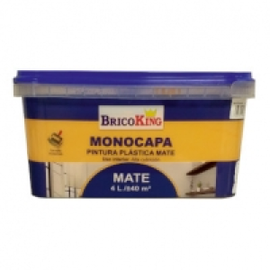 Bricoking  PINTURA PLÁSTICA MONOCAPA BRICOKING 4L