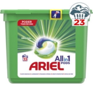 Hipercor  ARIEL Original detergente máquina líquido 3 en 1 Pods envase