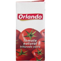 Hipercor  ORLANDO tomate natural triturado extra con abrefácil envase 
