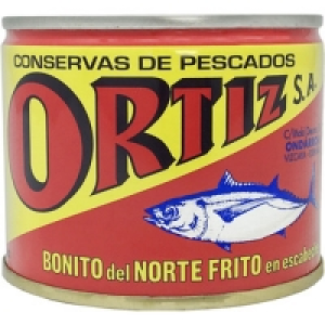 ORTIZ bonito del norte frito en escabeche lata 140 g neto es