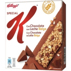 KELLOGGS SPECIAL K barritas de cereales integrales con choc
