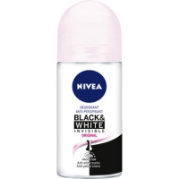 Hipercor  NIVEA desodorante roll-on Black & White Invisible anti-manch