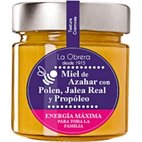 Hipercor  LA OBRERA DEL COLMENAR miel de azahar con polen jalea y prop