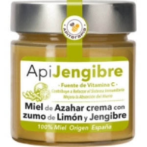 LA OBRERA Apiterapia miel de azahar en crema con zumo de lim