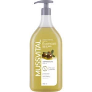 MUSSVITAL Essentials gel de baño con aceite de oliva que hid