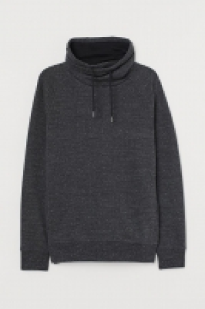 HM   Sudadera con cuello chimenea