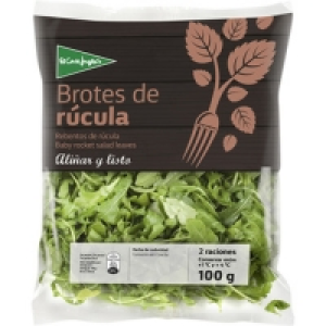 EL CORTE INGLES brotes de rúcula bolsa 100 g