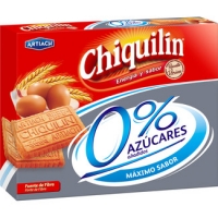 Hipercor  CHIQUILIN galletas de desayuno 0% azúcares añadidos paquete 