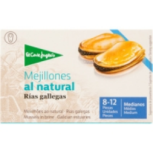 Hipercor  EL CORTE INGLES mejillones al natural de las rías gallegas 8