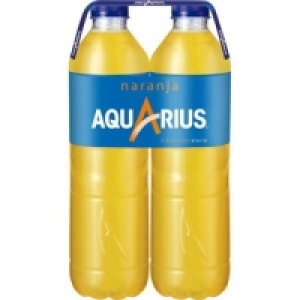 AQUARIUS bebida isotónica naranja pack 2 botella 1,5 l