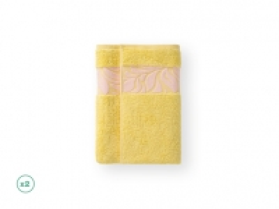 Lidl  Miomare® Toallas de mano de rizo 50 x 100 cm pack 2