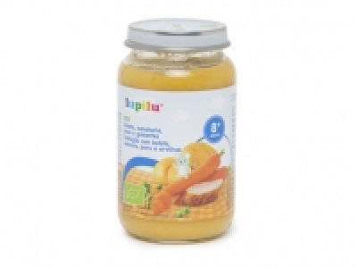 Lidl  Lupilu Tarrito ecológico de patata, zanahoria, pavo y guis