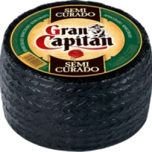 GRAN CAPITAN queso semicurado mezcla graso elaborado con lec