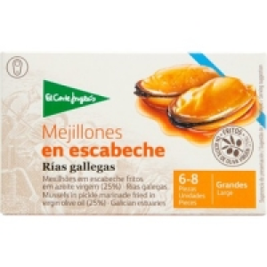 EL CORTE INGLES mejillones en escabeche de las rías gallegas