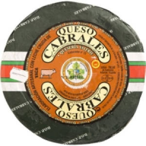 LISFERSA queso cabrales elaborado con leche cruda D.O.P. pes