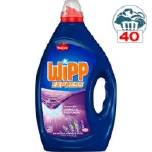 Hipercor  WIPP EXPRESS detergente máquina líquido gel frescor Lavanda 