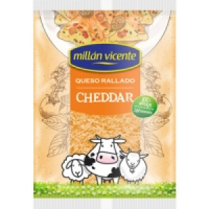 Hipercor  MILLAN VICENTE queso rallado cheddar bolsa 150 g