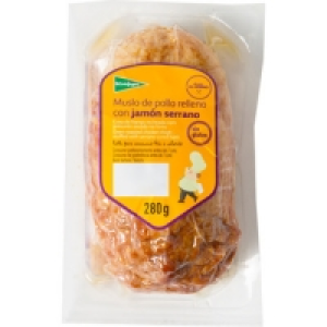 Hipercor  EL CORTE INGLES muslo de pollo relleno con jamón serrano asa