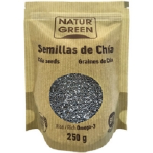 NATURGREEN semillas de chía ecológicas ricas en Omega 3 250