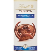 Hipercor  LINDT CREATION chocolate con leche relleno de suave mousse t