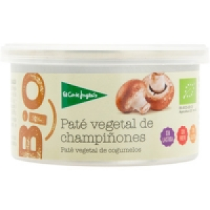 EL CORTE INGLES BIO paté vegetal de champiñón ecológico sin