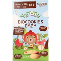 Hipercor  YAMMY Biocookies Baby galletas ecológicas endulzadas con zum
