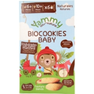 YAMMY Biocookies Baby galletas ecológicas endulzadas con zum