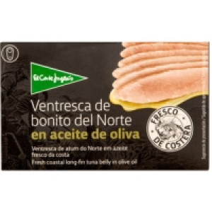 Hipercor  EL CORTE INGLES ventresca de bonito del norte en aceite de o