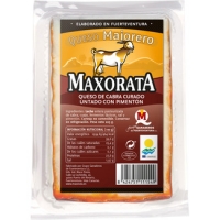 Hipercor  MAXORATA queso de cabra curado untado con pimentón elaborado