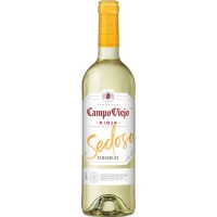 Hipercor  CAMPO VIEJO vino blanco semidulce Sedoso DOCa Rioja botella 