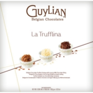 GUYLIAN Trufflina de Luxe trufas de chocolate belga con lámi