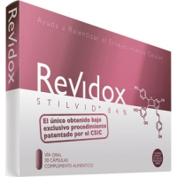 Hipercor  REVIDOX antioxidante caja 30 cápsulas ayuda a retrasar los s