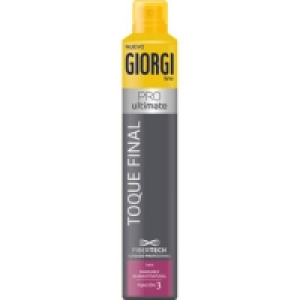 GIORGI Pro Ultimate laca Toque Final spray 300 ml fijación 3