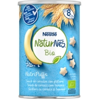 Hipercor  NESTLE NATURNES BIO Nutripuffs snacks ecológicos de cereales