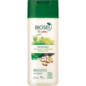 Hipercor  BIOSEI by Lida gel de baño con oliva y almendras ecológicas 