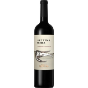 Hipercor  SEPTIMA OBRA vino tinto malbec Mendoza Argentina botella 75 