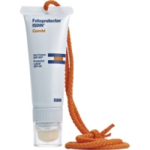 ISDIN Combi gel cream SPF 50+ y protector labial SPF 40 tubo