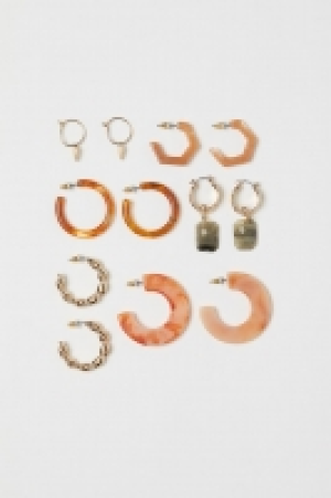  6 pares de pendientes 7.99 €