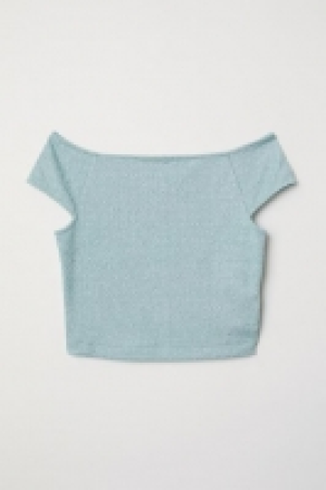 HM   Top en punto de jacquard