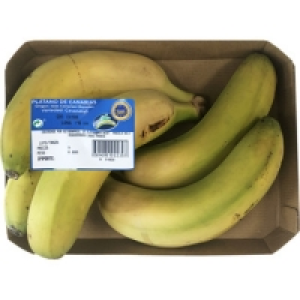 Plátano IGP de Canarias selección bandeja 1 kg peso aproxima